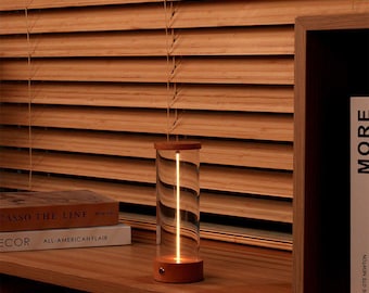Quantum LED Night Light – Rechargeable Bedside Lamp