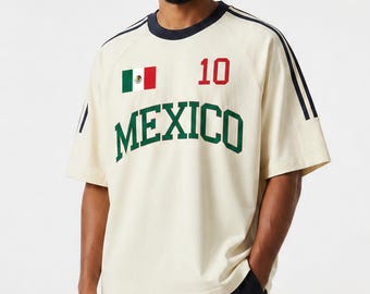 Mexico Crewneck Cotton T-Shirt