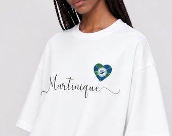 Martinique Streetwear Loose Drop Shoulder T-Shirt