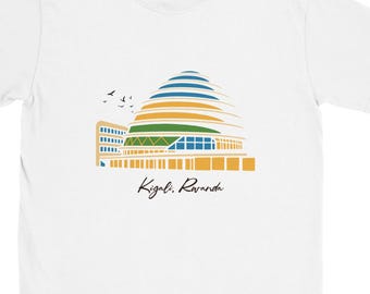Kigali Convention Center T-Shirt | Rwanda Landmark Tee | Unique Kigali Gift