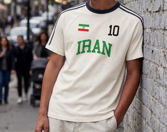 Maglia da calcio unisex per tifosi dell'Iran, Mondiali 2026