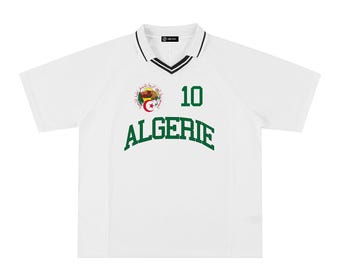 Algeria Football Fan Jersey, Personalized Name Number, World Cup 2026 Shirt - Oversized - Oversized