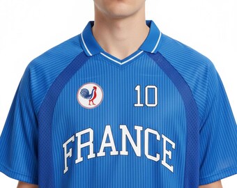 France maillot de Foot Soccer Jersey – Bleu Blanc Rouge | World Cup 2026