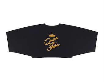 Queen of Sheba Batwing Crop Tee – Women's