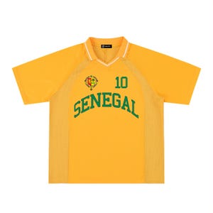 Senegal National Team Soccer Jersey, Custom Number, Unisex Athletic Fit image 3