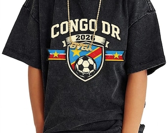 Congo DR World Cup 2026 kinder T-shirt