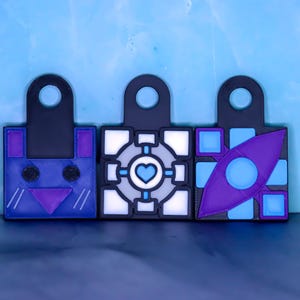 Personalisierter Geometry Dash Würfel-Schlüsselanhänger oder Magnet – 3D-gedrucktes Symbol (62 mm) – Das perfekte Geschenk für Gamer Bild 8