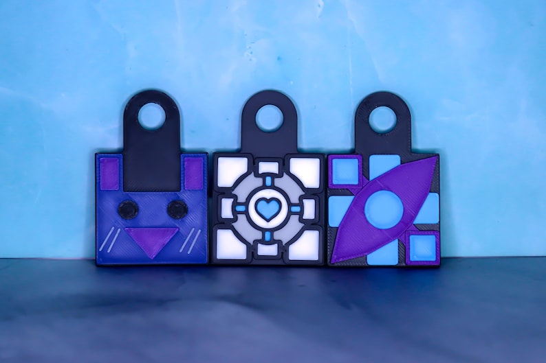 Personalisierter Geometry Dash Würfel-Schlüsselanhänger oder Magnet – 3D-gedrucktes Symbol (62 mm) – Das perfekte Geschenk für Gamer Bild 8