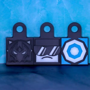 Personalisierter Geometry Dash Würfel-Schlüsselanhänger oder Magnet – 3D-gedrucktes Symbol (62 mm) – Das perfekte Geschenk für Gamer Bild 6