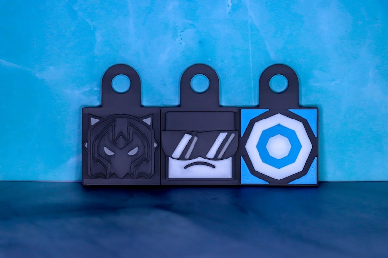 Personalisierter Geometry Dash Würfel-Schlüsselanhänger oder Magnet – 3D-gedrucktes Symbol (62 mm) – Das perfekte Geschenk für Gamer Bild 6