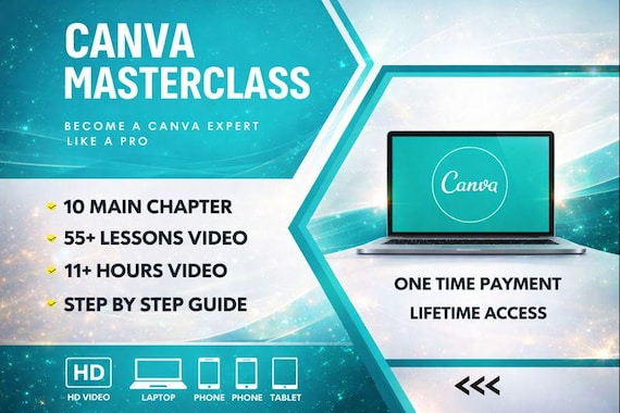 Canva Masterclass – Design Like a Pro
