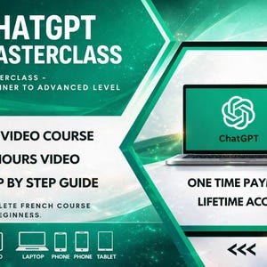 ChatGPT Masterclass – Master AI Prompts & Productivity