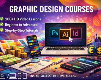 Masterclass de Diseño Gráfico: Más de 200 cursos para diseñar como un profesional