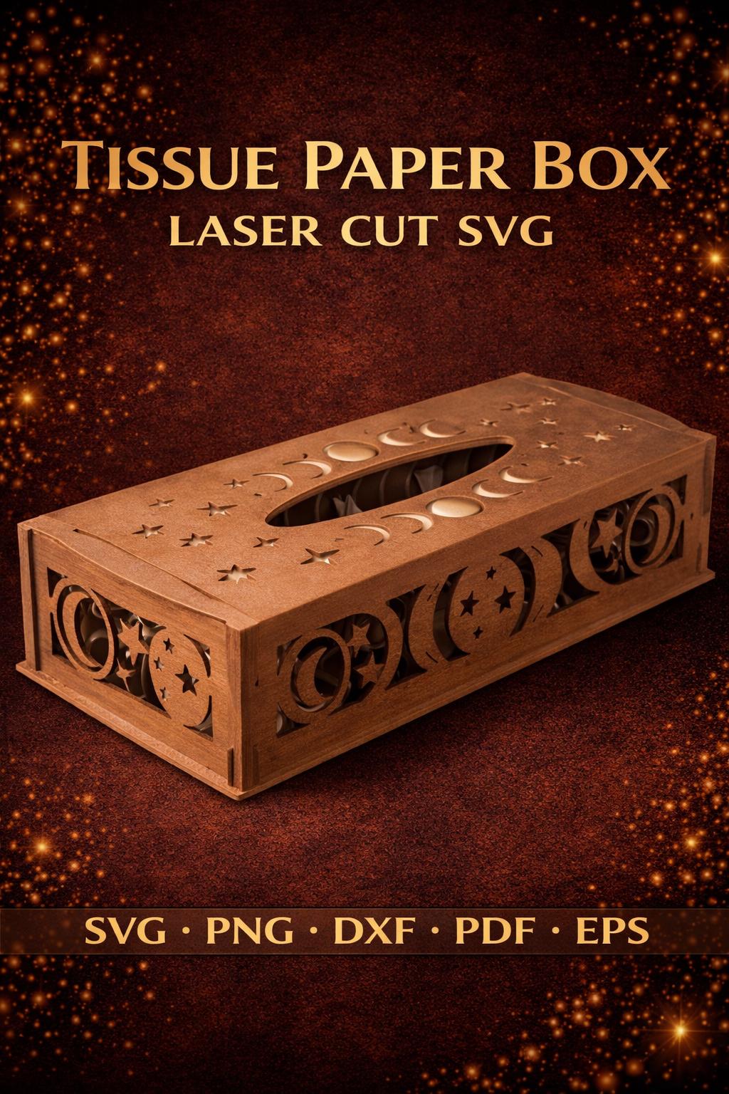 Tissue Box Svg File Tissue Box Laser Cut SVG Bundle | Wooden Tissue Box Cover Design | CNC ...