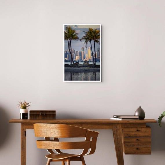 Miami Framed by Palms