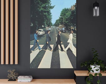 ビートルズ：アビイ・ロード 24 x 36インチ ロール式壁掛けポスター