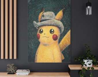 ピカチュウ ヴァン ゴッホ キャンバスアート、ヴァン ゴッホ ポート