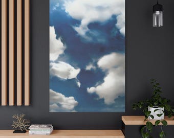Gerhard Richter Clouds Exhibition Canvas Ready To Hang 1.25" Deep No Y-391