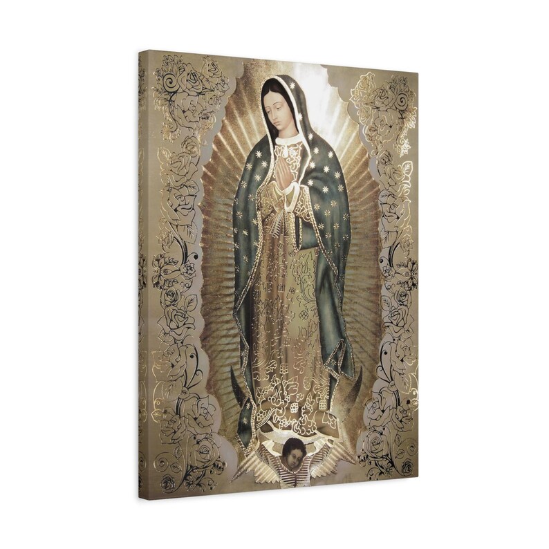 Our Lady of Guadalupe - Virgin Mary Religious Wall Art for Home ...