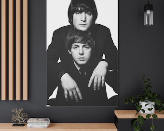 ビートルズ / 1967年アヴェドンの希少な白黒写真を組み合わせた