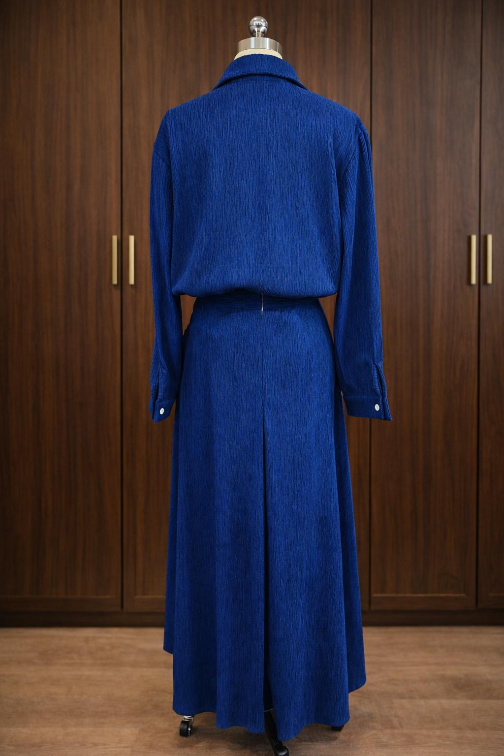 sachin and babi light blue dress Sezane blue cotton dress main image 0