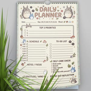 Studio Ghibli Daily Planner : Digital Download