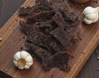 GARLIC PEPPER Brisket Beef Jerky 3oz