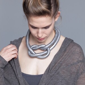 stoffen statement ketting, textiel sieraden, fibar ketting, voorjaarscollectie, dubbele ketting, kies je kleur