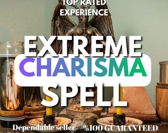 Charisma & Confidence Ritual — Boost Personal Magnetism and Attract Attention | Aura Enhancement + Same Day Casting