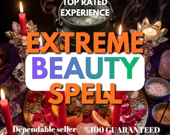 Glow Up Beauty Spell • Confidence & Attraction Ritual • Same Day Glamor Energy • Magnetic Presence and Self-Love Alignment