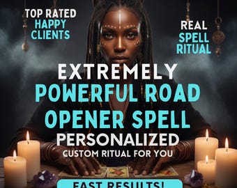 Path Clearing & Road Opening Ritual - Remove Blockages, Restore Flow and Unlock New Opportunities (24H Delivery)