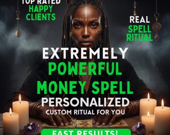 Permanent Prosperity Spell - Attract Money, Clear Financial Blocks & Manifest Abundance (Same-Day Casting)