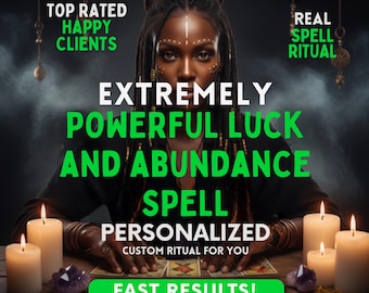 Success & Luck Spell - SAME DAY Casting | Prosperity, Fame, Love and Abundance | Fast Results Energy Alignment