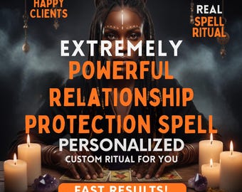Relationship Protection Spell - Same-Day Casting for Love, Communication, Connection, Stability & Spiritual Shielding