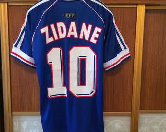 France 1998 Zidane world cup retro jersey