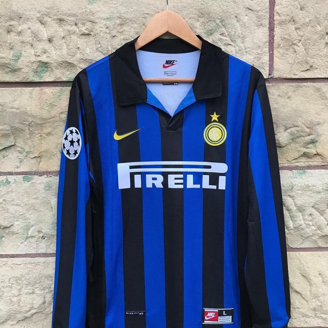 Camiseta Inter Milán Retro Clásica 1998 vintage jersey