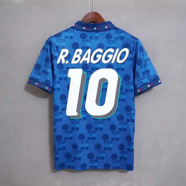 Maillot de la coupe du monde Italie 1994 Baggio