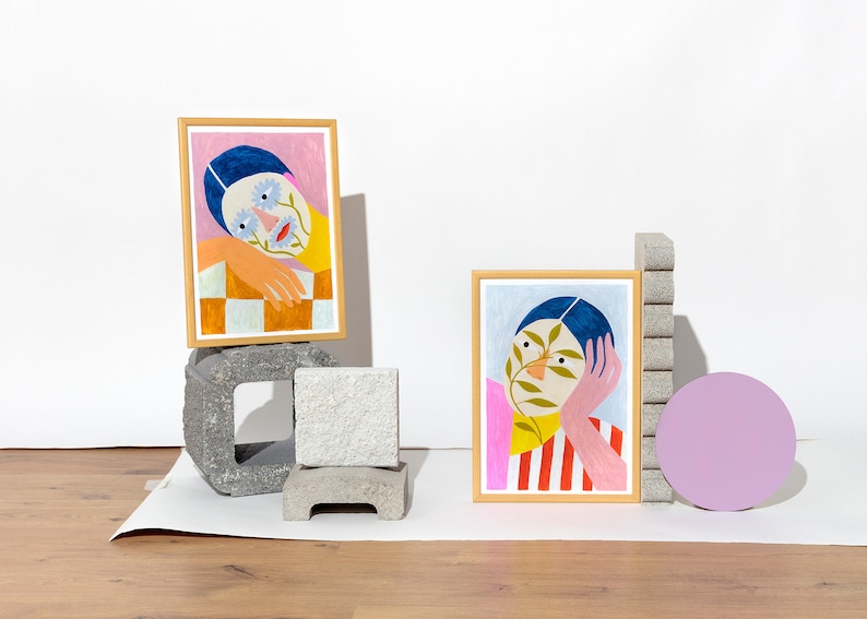 Etsy Design Awards Finalist 2022 Depeapa Wall Art Prints Etsy