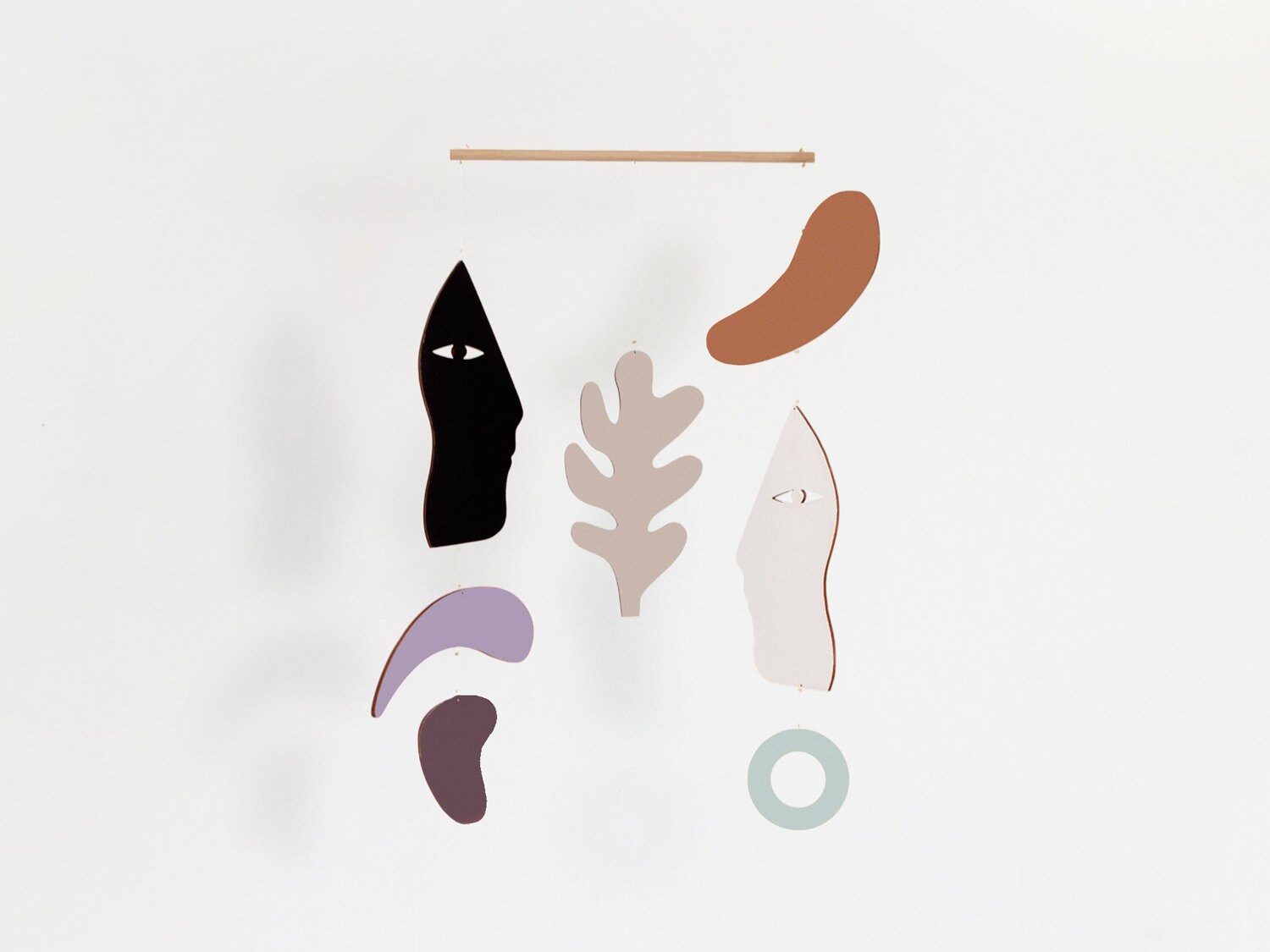 Mobile d'art Cinétique en Bois Pour Décorer Votre Maison Chambre de Bébé, Salon ou Bureau. - Galerna