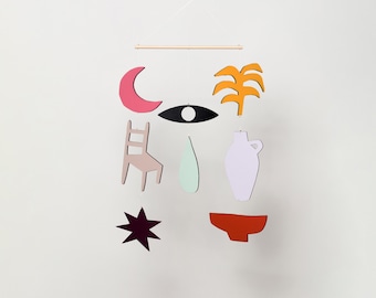Hanging Mobile - La luna, luna -