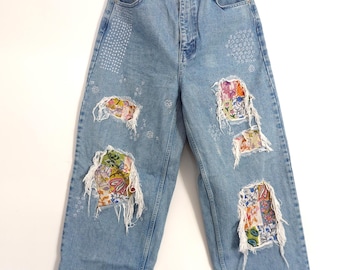 Jeans patchwork SARA