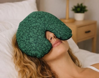 Microwavable Sinus Rice Bag | Natural Cotton Heat Cold Therapy Pack