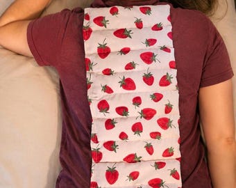 Heating Pack XXL | Natural Pain Relief | 100% Cotton | Hot/Cold Therapy | Reusable Rice Bag