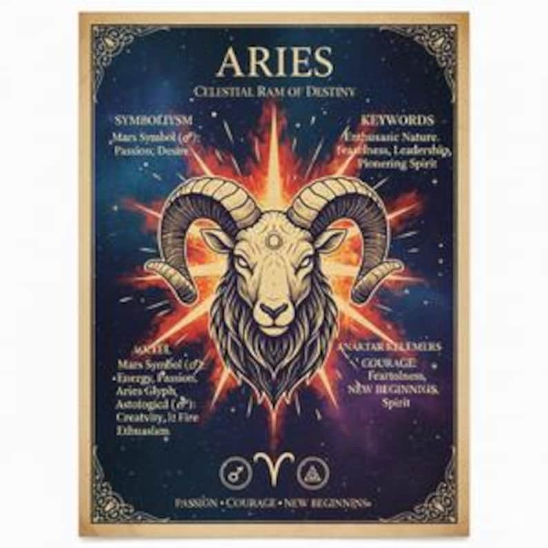 15 Astrology Poster Set | Minimal Celestial Zodiac Wall Art Printable ...