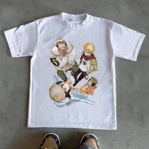 Bleach inspiriertes Vintage Anime Shirt, Ichigo & Rukia Grafik Tee, Soul Reaper Manga Stil, Unisex