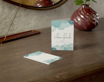 Vielen Dank Watercolor Thank You Card | Greeting Card