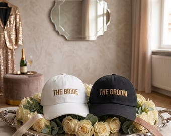 Gorra de papá bordada para bodas — Gorra para despedida de soltera