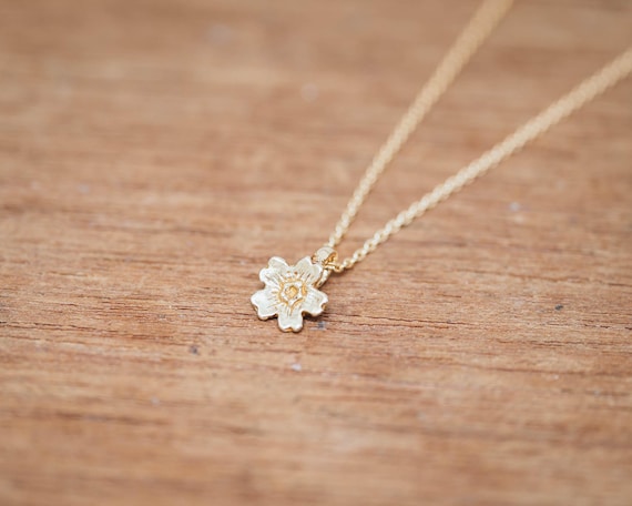 18k 桜ペンダント - 桜 - 日本のジュエリー - 日本の花 - オプションの 