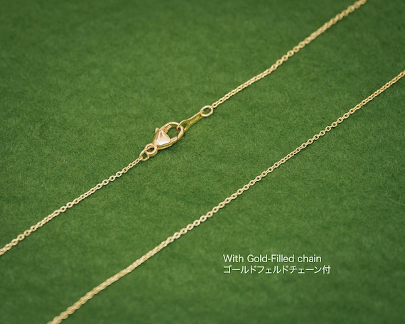 Platinum and Gold Sakura Pendant - Cherry Blossom - Japanese