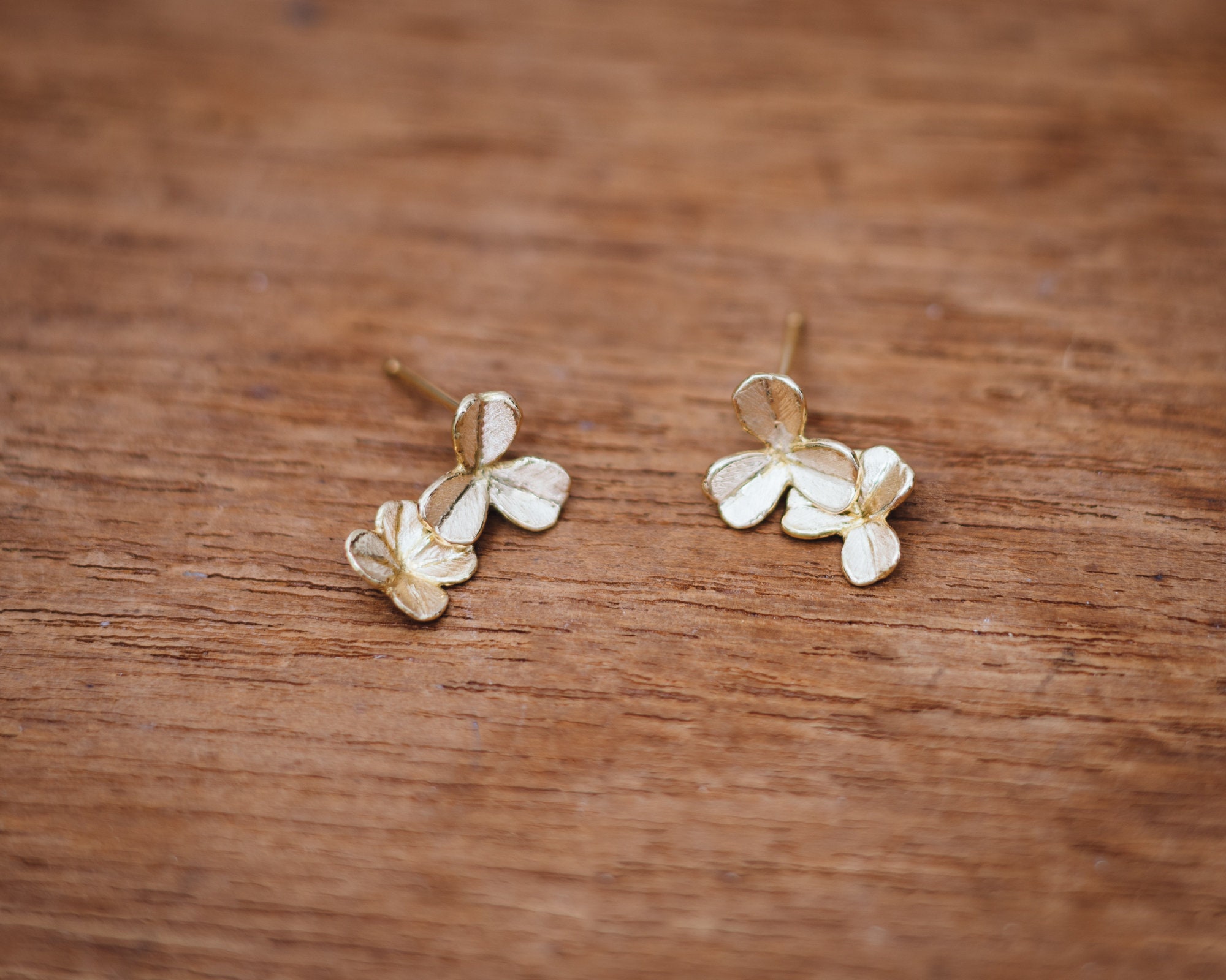 ★関税込★STONE HENgE★4K Four Leaf Clover Earrings★ ピアス ☆関税込☆STONE HENgE☆4K Four Leaf Clover Earrings☆ ピアス